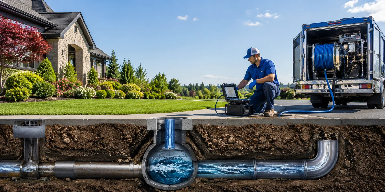 Drainage restoration information for Glenville, WV